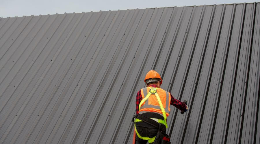 Professional metal roof installation services in Portal, ND