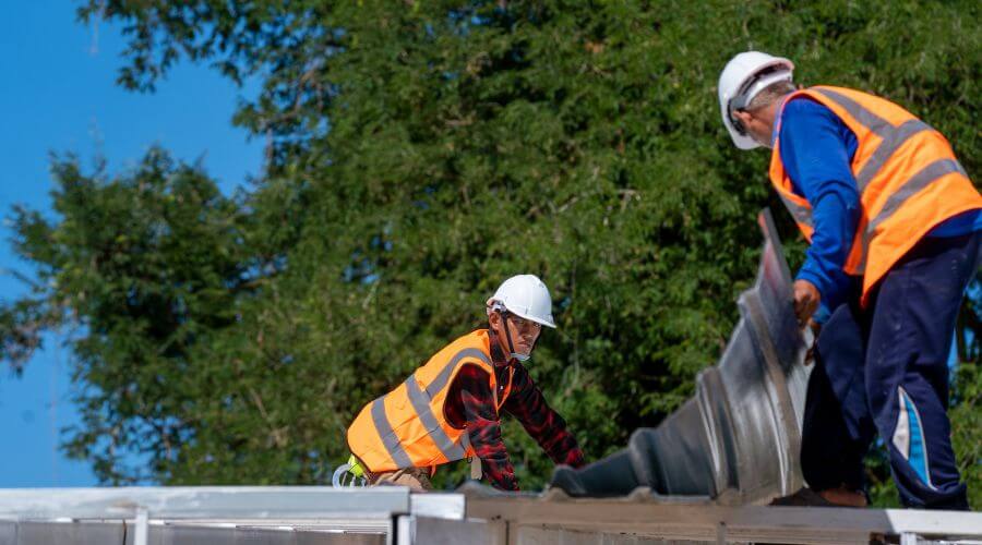Professional metal roof installation in Portal, ND